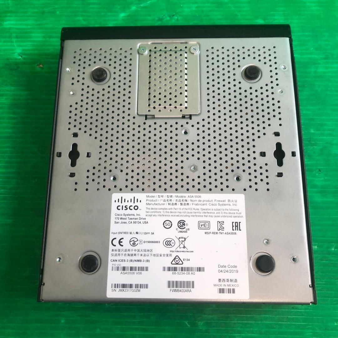 Cisco ASA 5506-X ファイヤーウォール 現状渡し