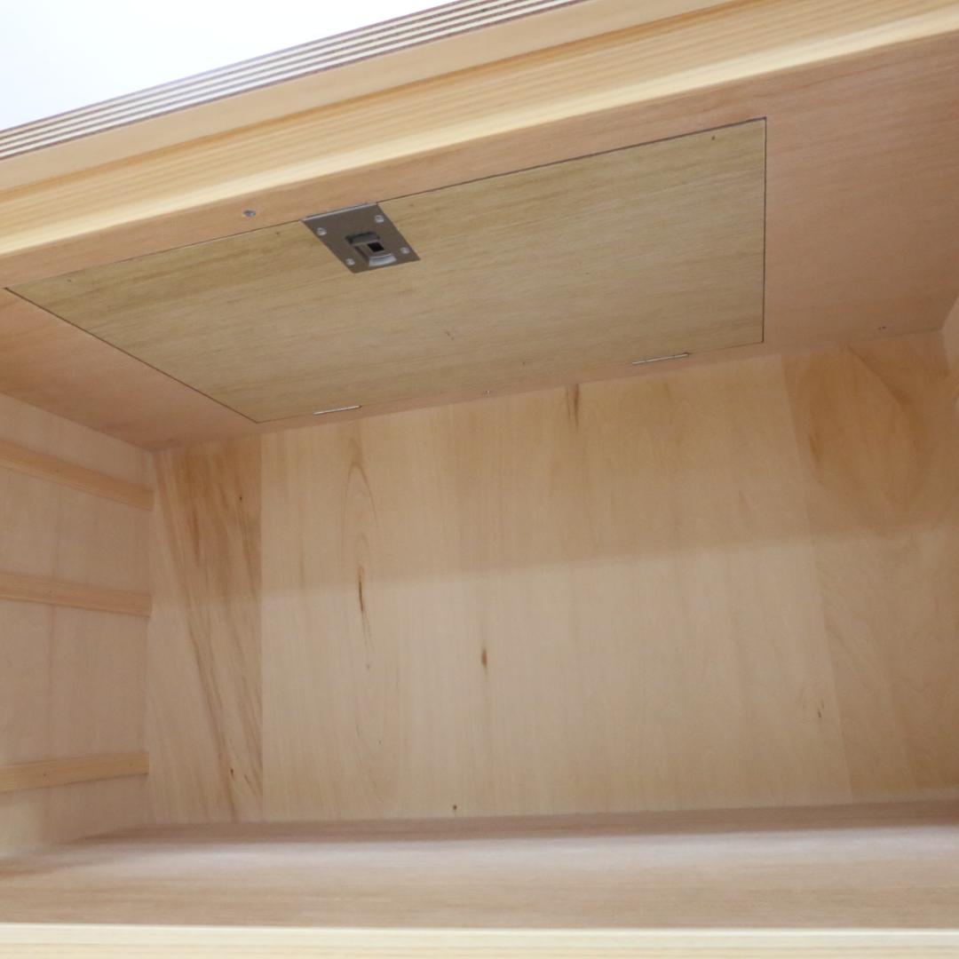 し収納付チェスト　ハンドメイド　02184