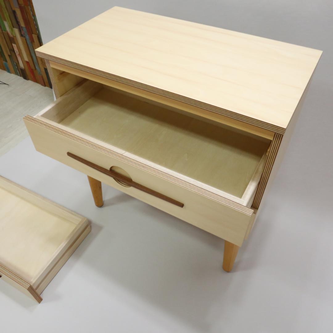 し収納付チェスト　ハンドメイド　02184
