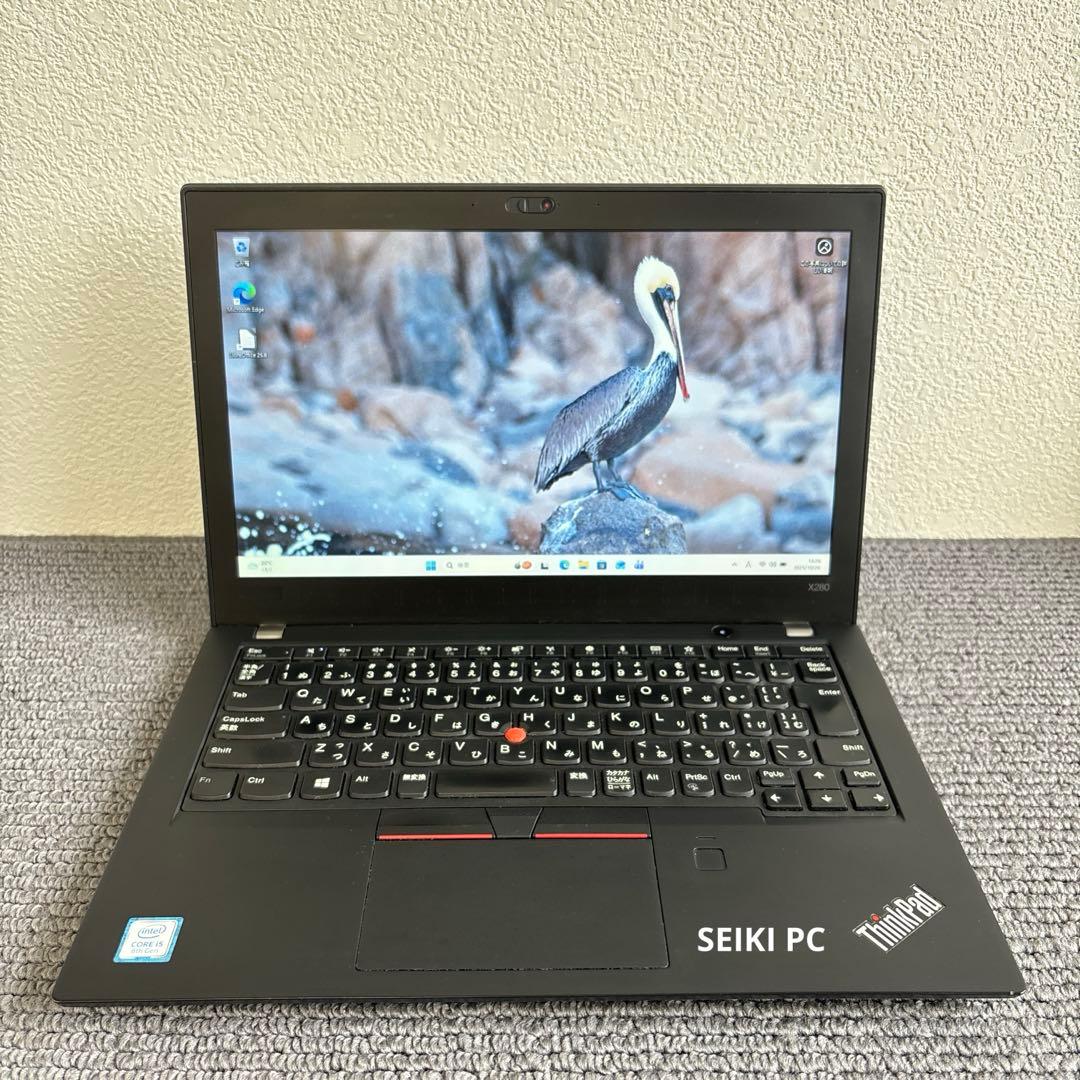 Lenovo thinkpad X280 i5-8250U メモリ8GB SSD