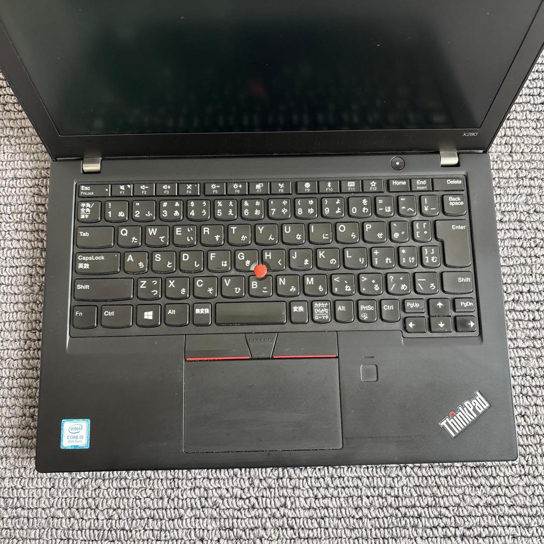 Lenovo thinkpad X280 i5-8250U メモリ8GB SSD