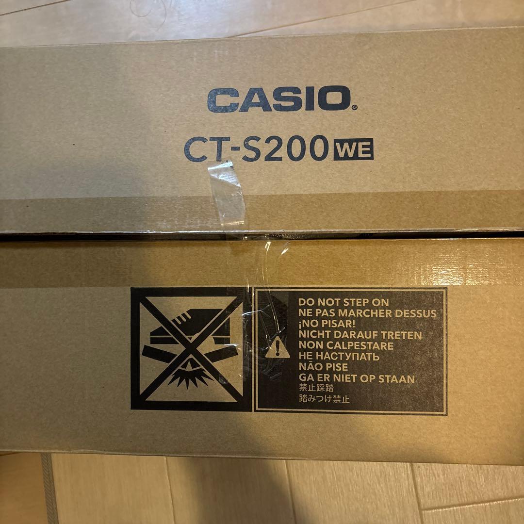 CASIO CT-S200 WE 電子キーボード