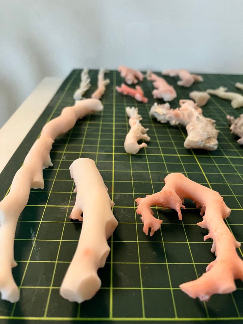 珊瑚　白珊瑚　桃色珊瑚　セット216g 素材　ハンドメイド