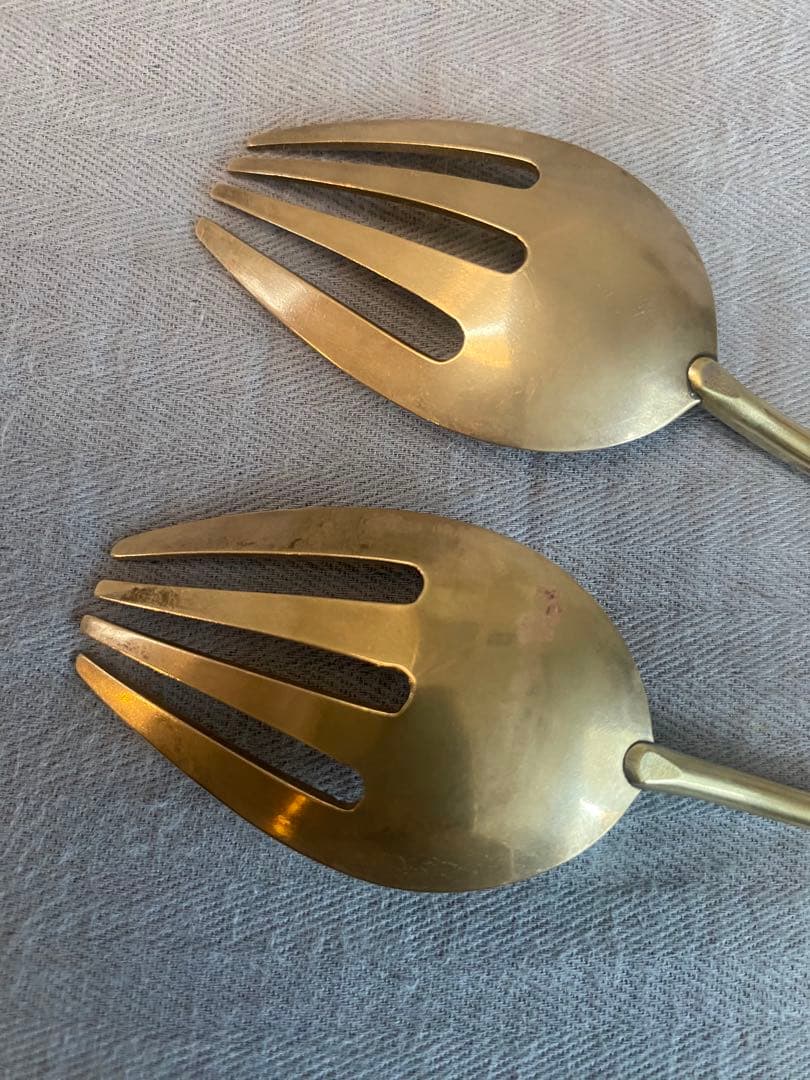 Lue／ルー　真鍮　よつばフォーク　2本