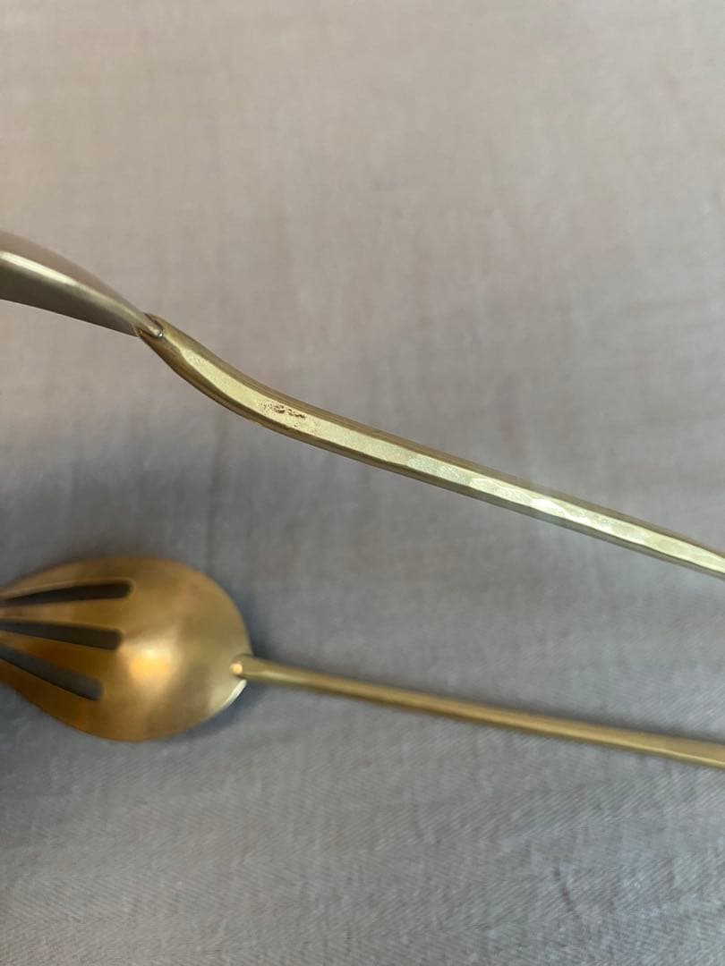 Lue／ルー　真鍮　よつばフォーク　2本