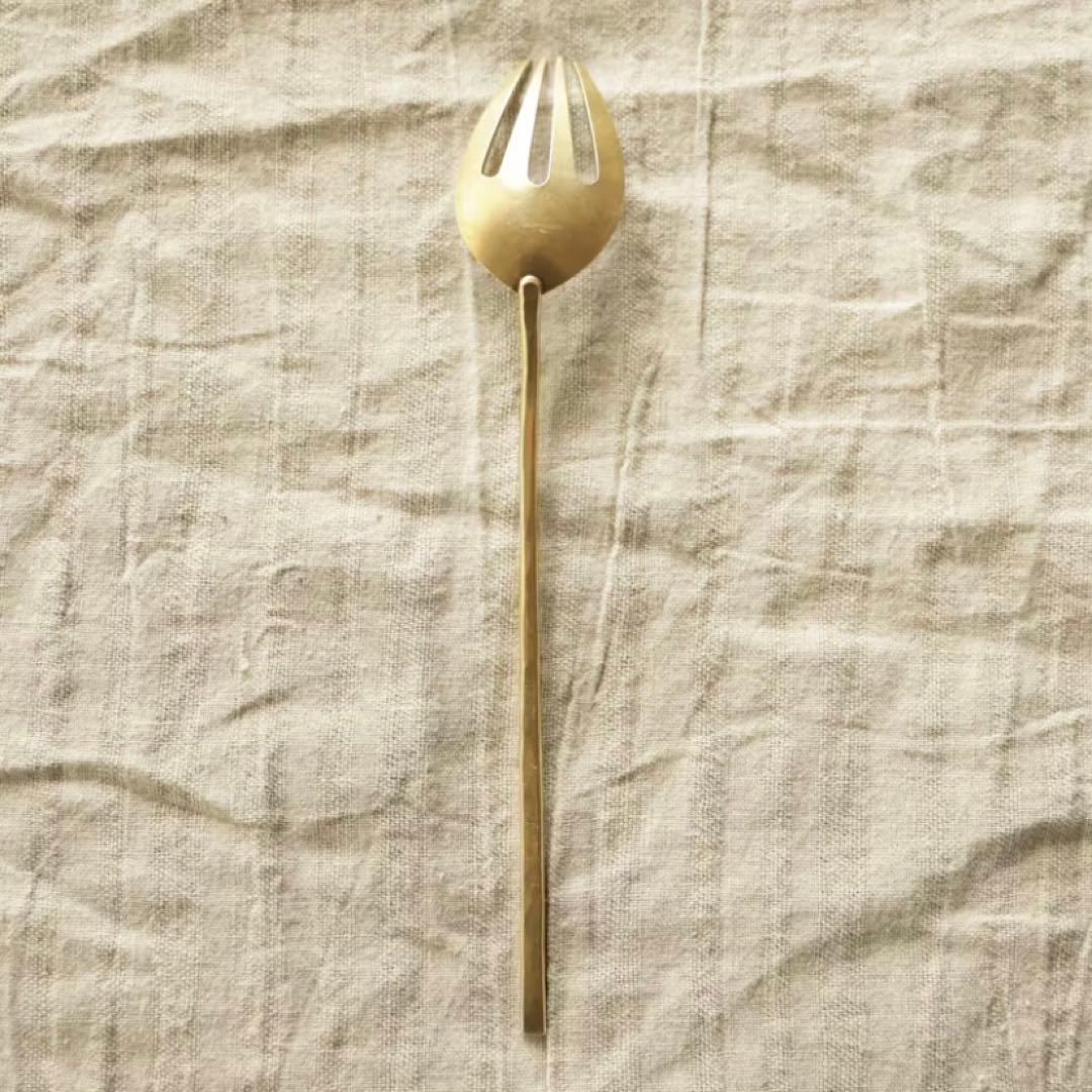 Lue／ルー　真鍮　よつばフォーク　2本
