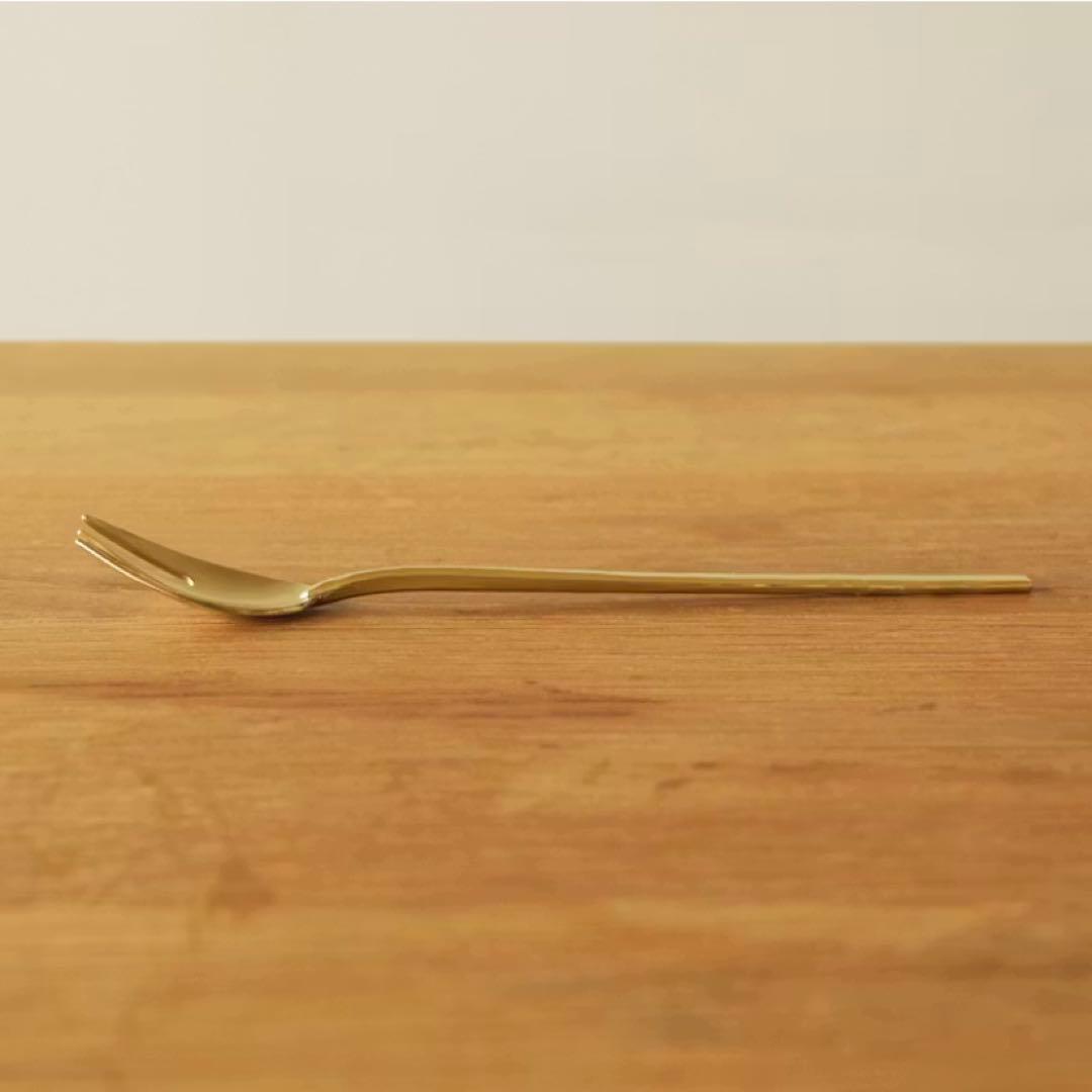 Lue／ルー　真鍮　よつばフォーク　2本
