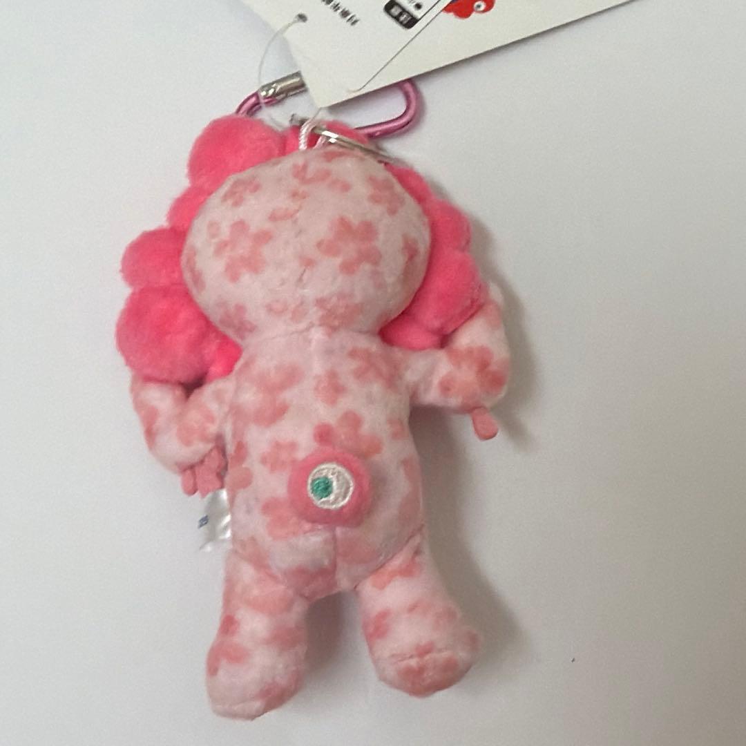 大阪関西万博 タグ付き ミャクミャク 桜 ピンク カラビナ マスコット さくら