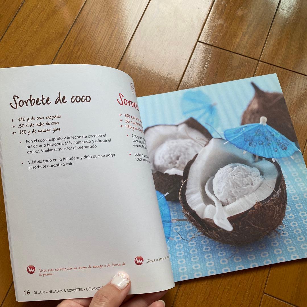 Moulinex gelato アイスクリームメーカー　ジェラートマシーン