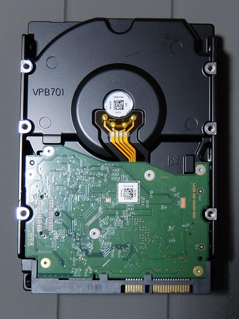 WD Blue 8TB 内蔵HDD 使用時間3959時間