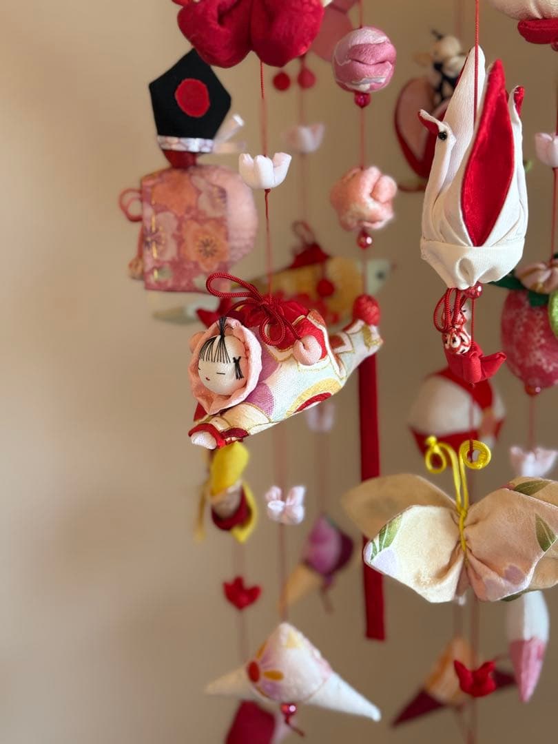 可愛いつるし雛　No.171 桃の節句・ひな祭り・吊るし飾り・節句飾り・ひな人形