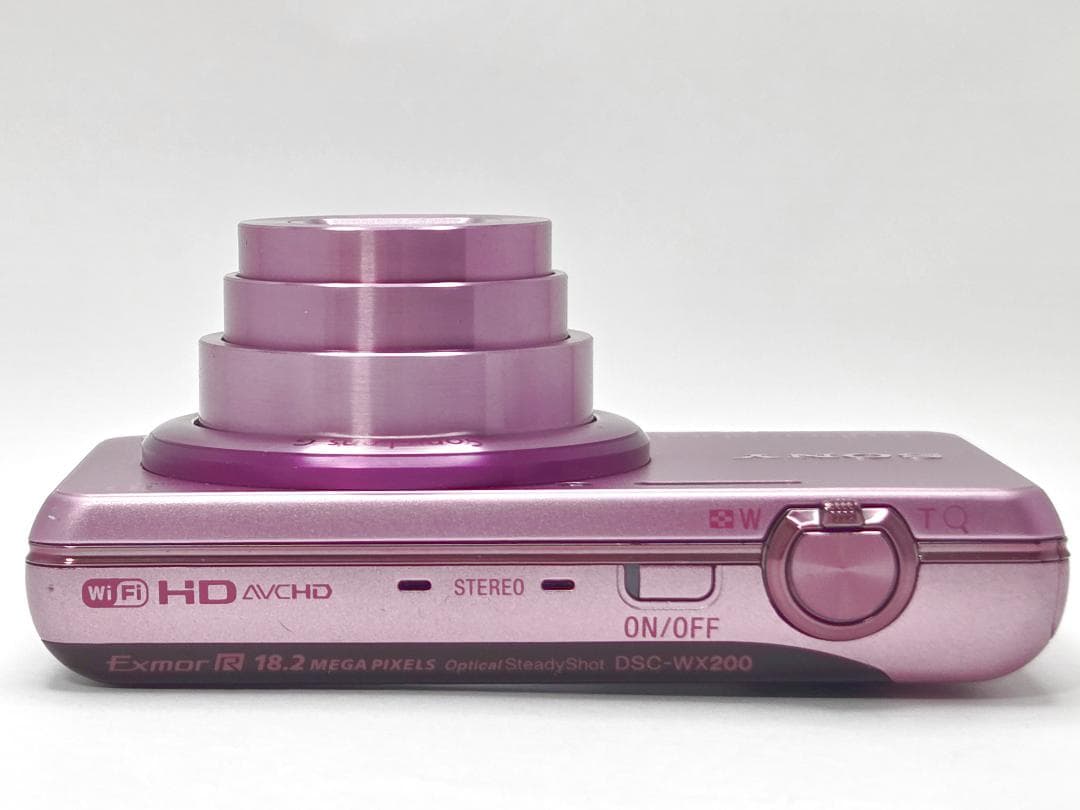 ソニー　Sony Cyber-shot DSC-WX200 ピンク《動作確認済》