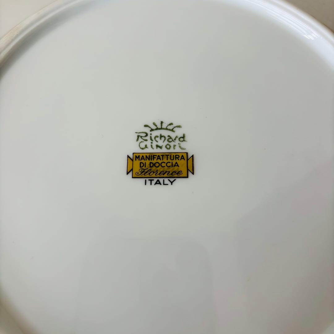 ＊⚫︎リチャードジノリ　定番　ディナープレート　　　　　　　　　　　　　　　　　④