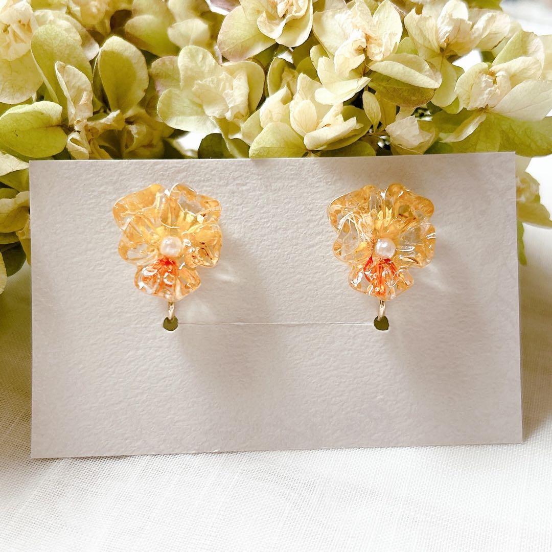 No.9  ハンドメイドアクセサリー　ハンドメイド　イヤリング