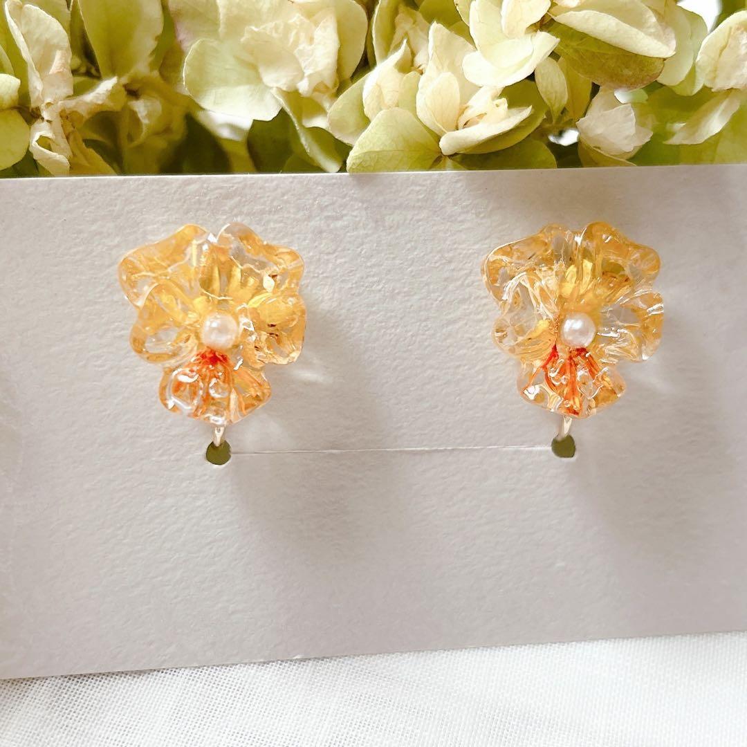 No.9  ハンドメイドアクセサリー　ハンドメイド　イヤリング