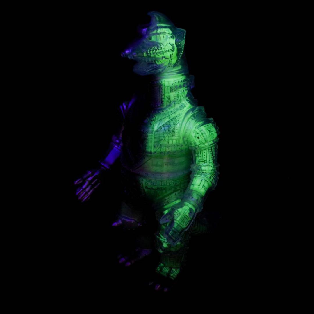 マルサン　メカゴジラ2 450 機械可視版(GID Ver.Ⅱ ソフビ