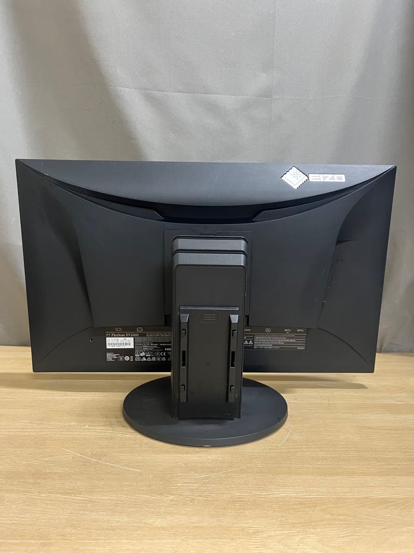 2023年末製EIZO EV2460 23.8型カラーモニター内蔵スピーカー回転