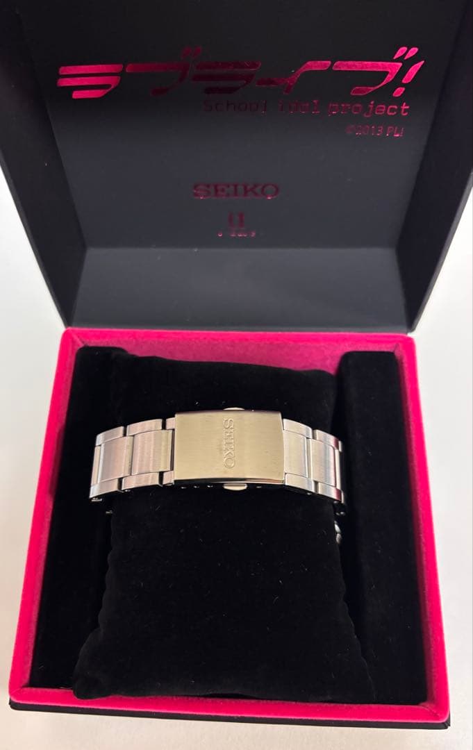 ラブライブ アニメ10周年記念 SEIKOコラボ腕時計 μ's