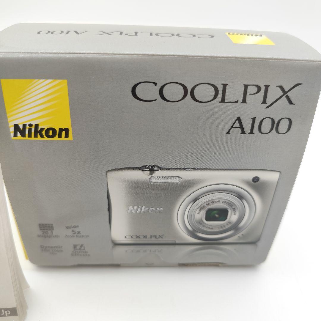 新品同様 Nikon COOLPIX A100 デジタルカメラ 光学5倍