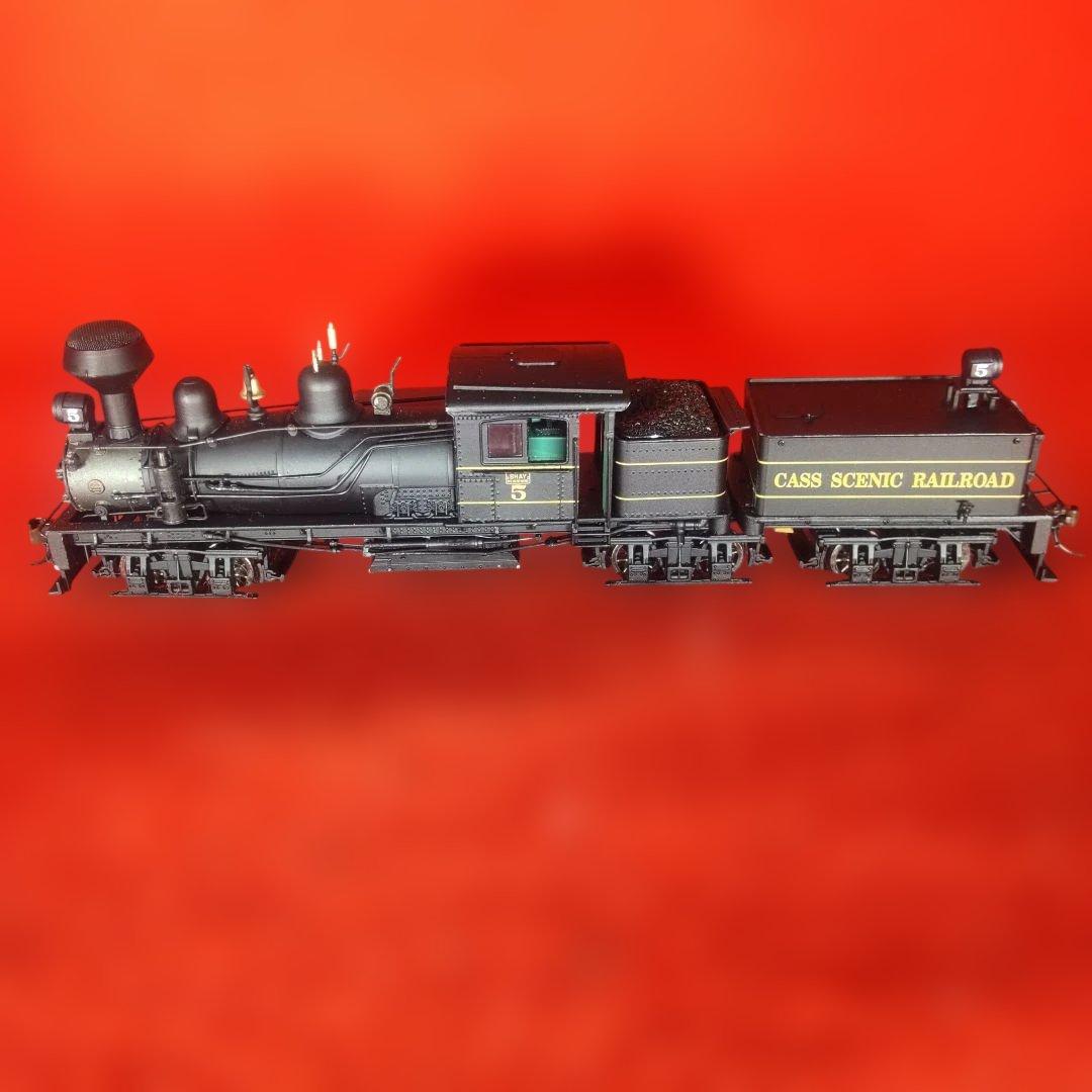 シエイ式蒸気機関車、美品、動作確認済み、HOゲージ