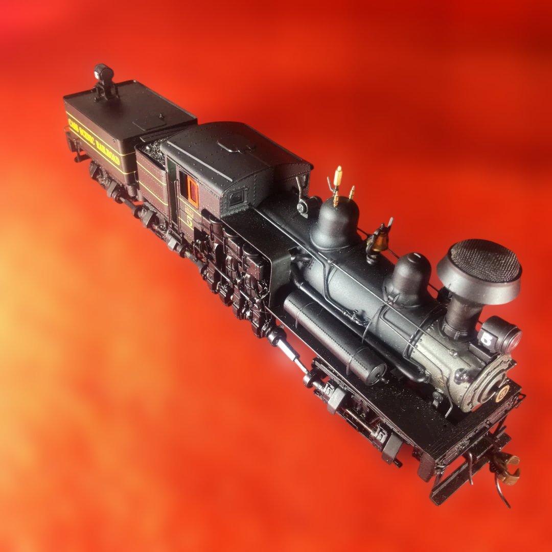 シエイ式蒸気機関車、美品、動作確認済み、HOゲージ