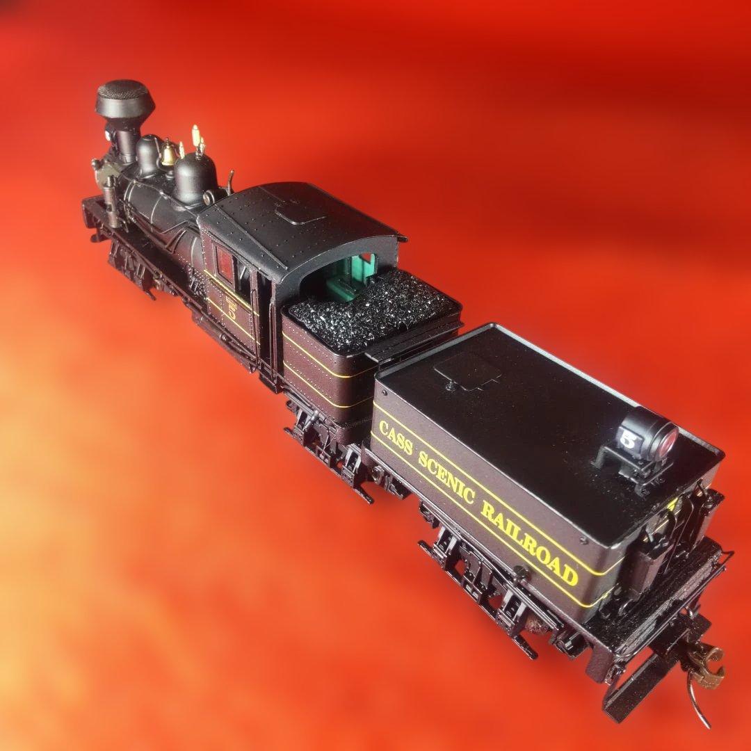 シエイ式蒸気機関車、美品、動作確認済み、HOゲージ