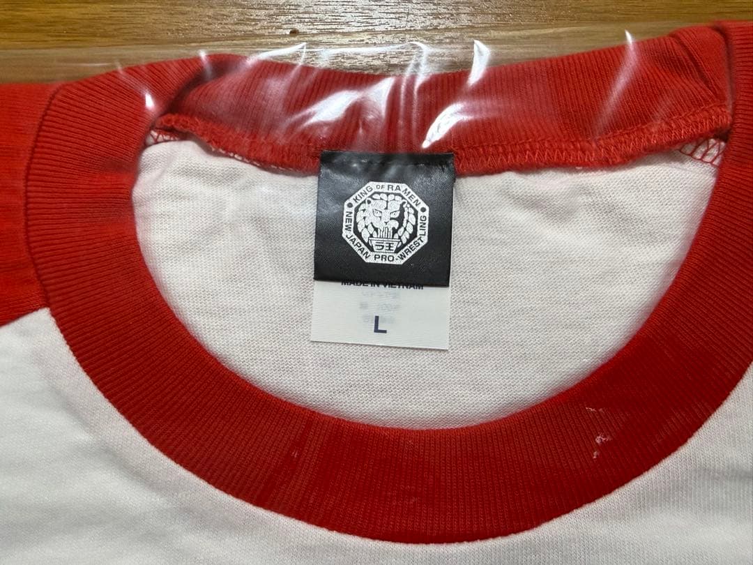 【限定非売品】 ラ王 新日本プロレス コラボTシャツ & ステッカー ２枚セット