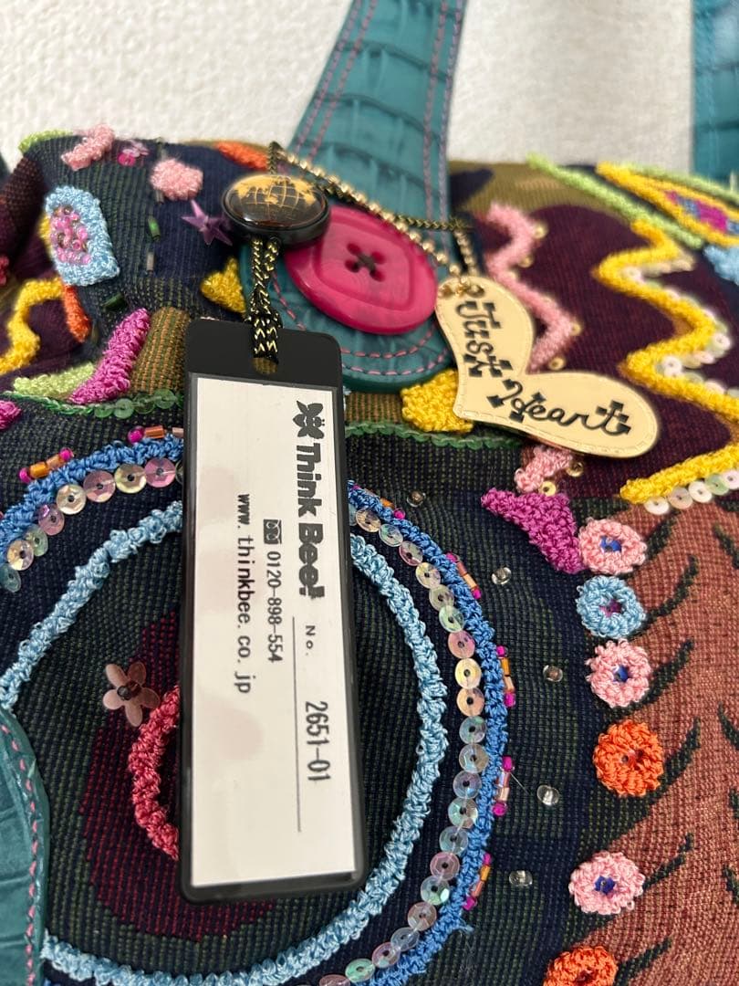 Think Bee! ボストンバッグ マルチカラー