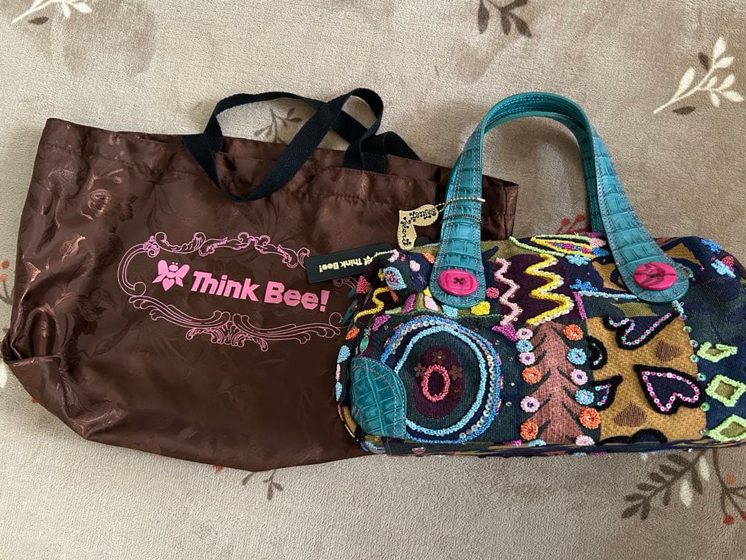 Think Bee! ボストンバッグ マルチカラー
