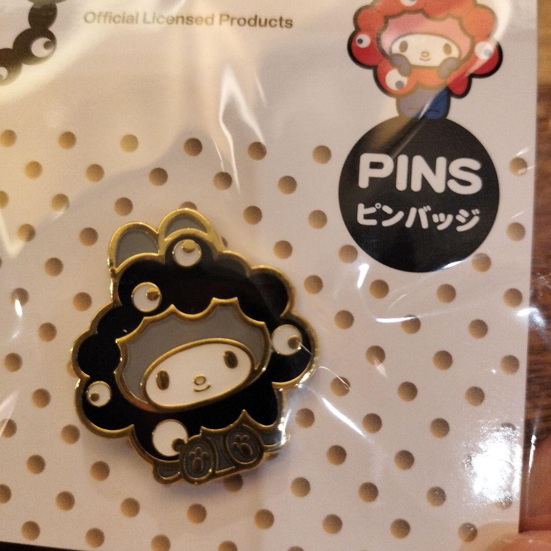 【新品】サンリオミャクミャクモノクロ ピンバッジ コンプリート