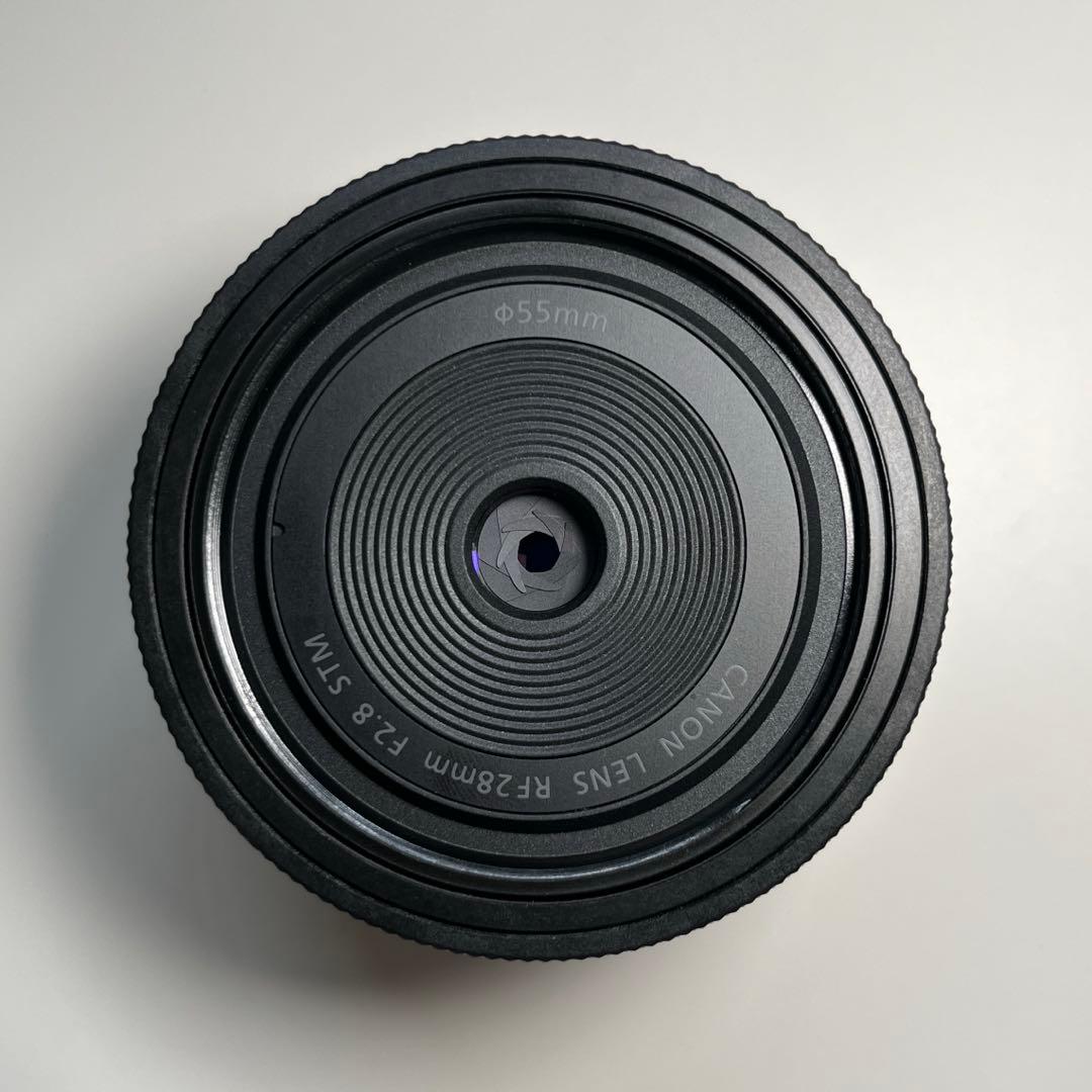 【美品】Canon RF 28mm F2.8 STM 単焦点レンズ