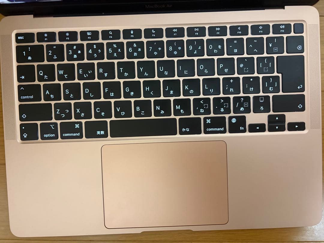 MacBook Air M1 ゴールド 8gb256gb 最大容量96%