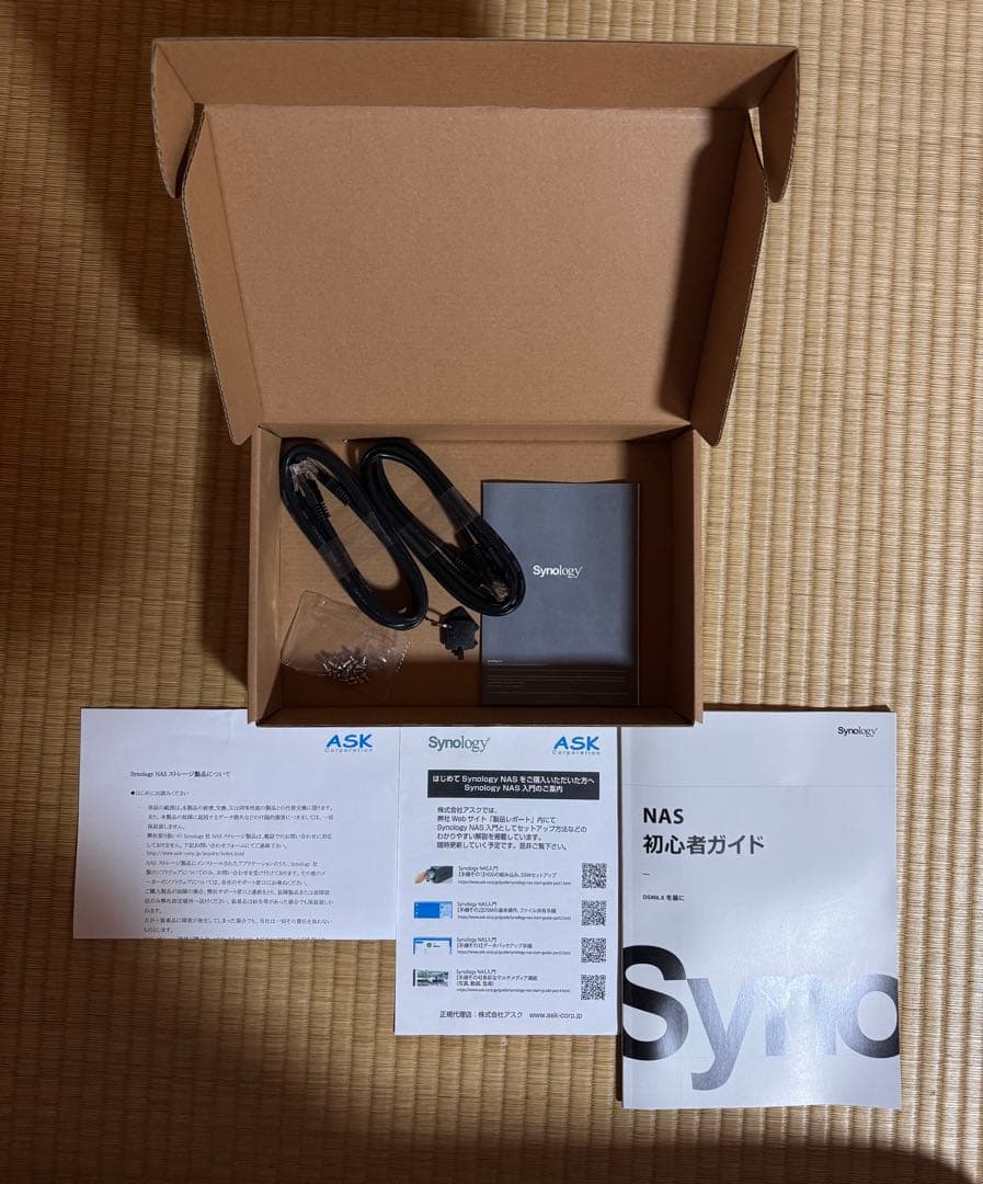 Synology DS918+ メモリ8GB
