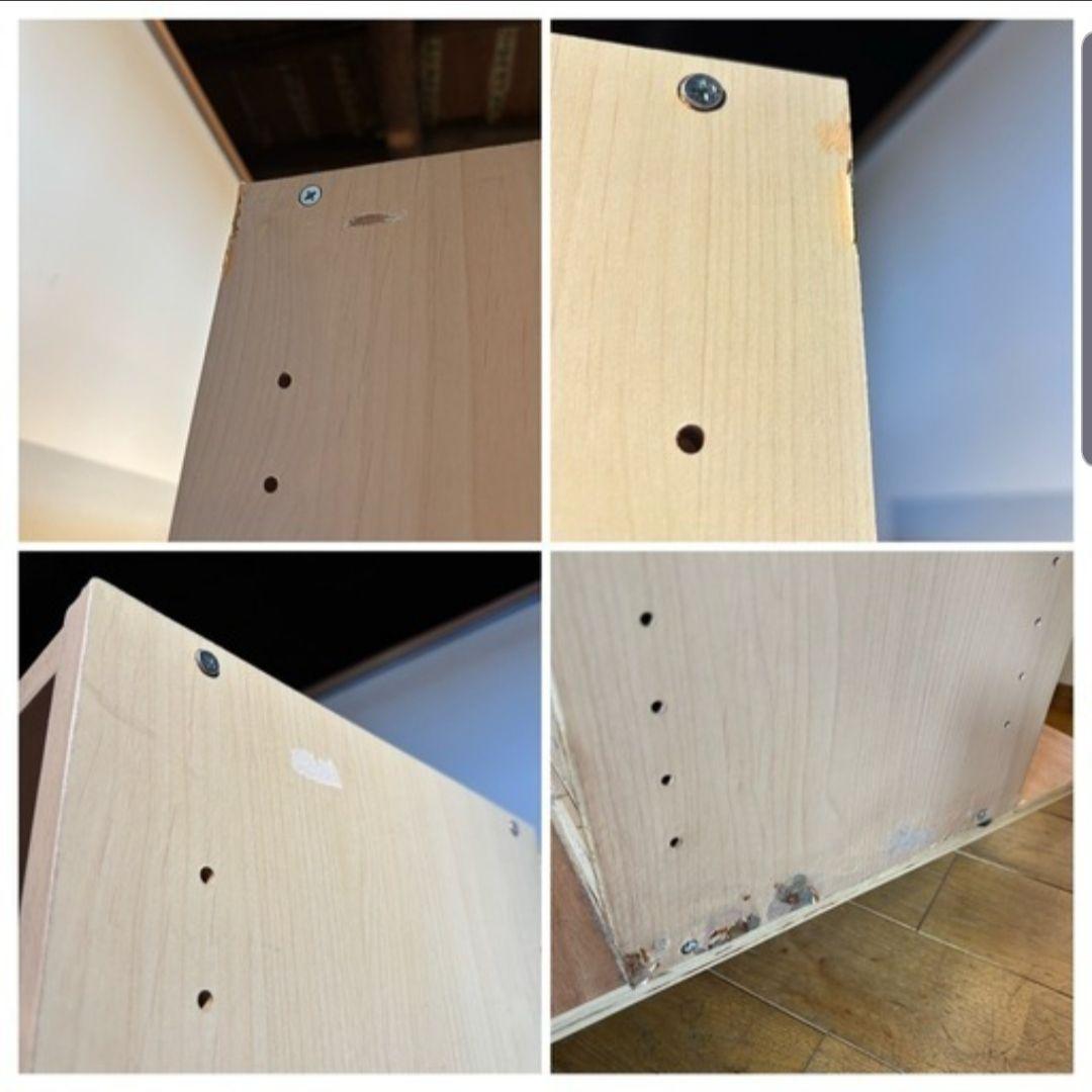 引き取り限定 6段 最大 11段 本棚 大容量 オープンラック ライトブラウン