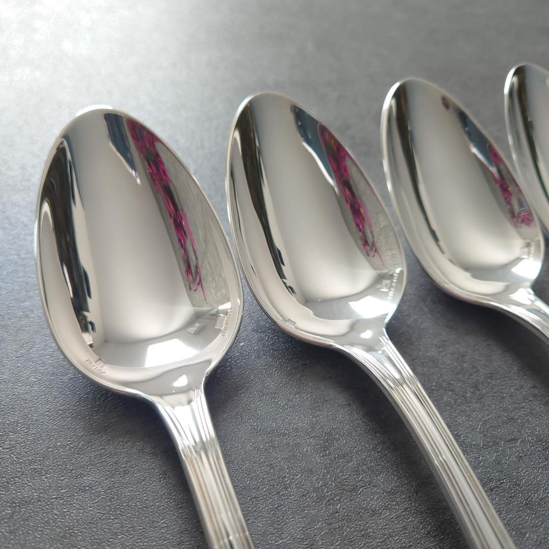 希少 美品 クリストフル スパトゥール テーブルスプーン 6点