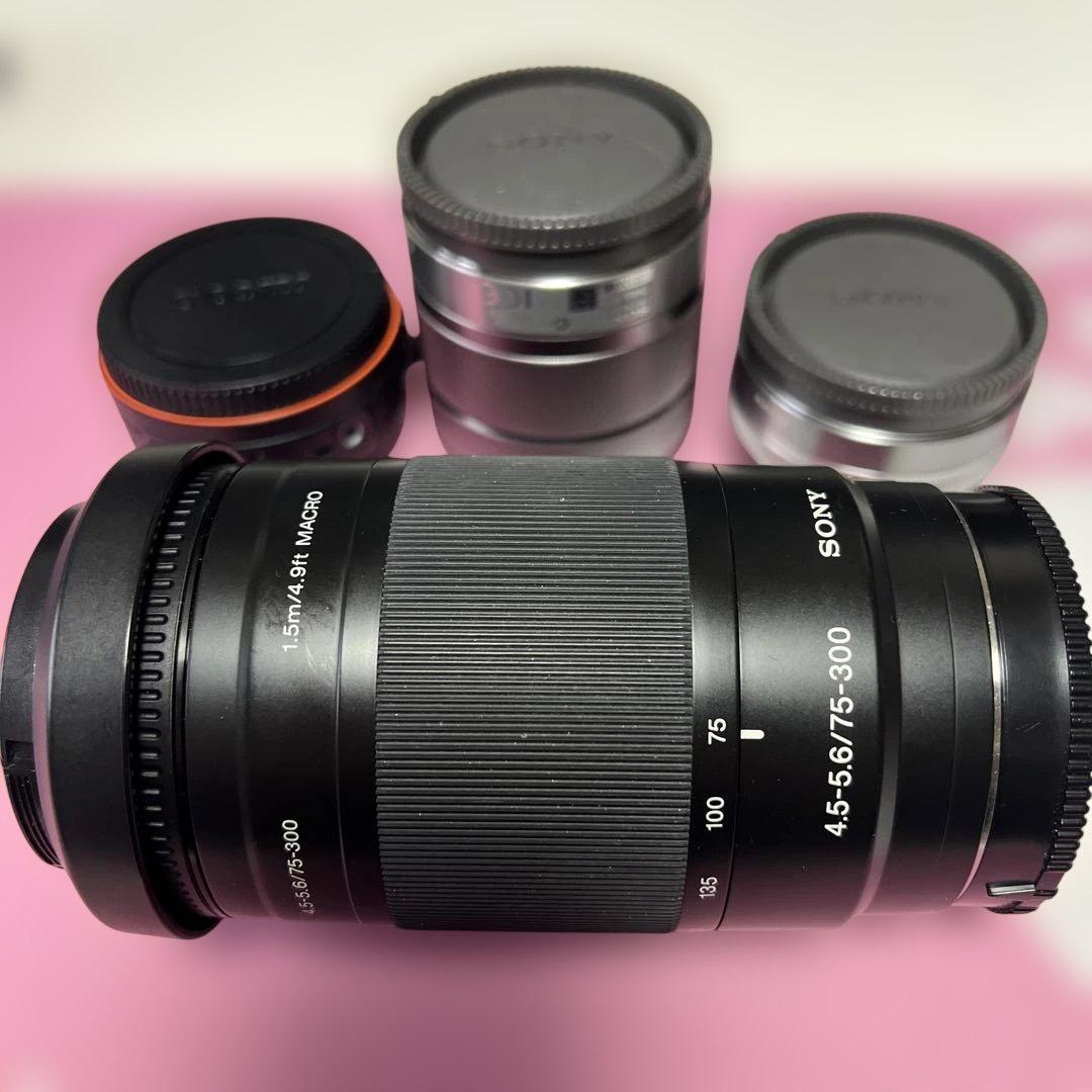 SONY NEX-5 本体 レンズ3本 他 付属品付