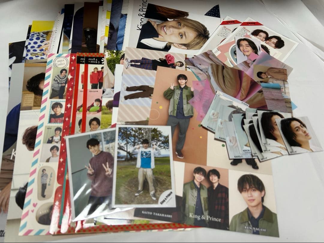 King & Prince ステッカー ピンナップ 厚紙ピンナップ まとめ売り