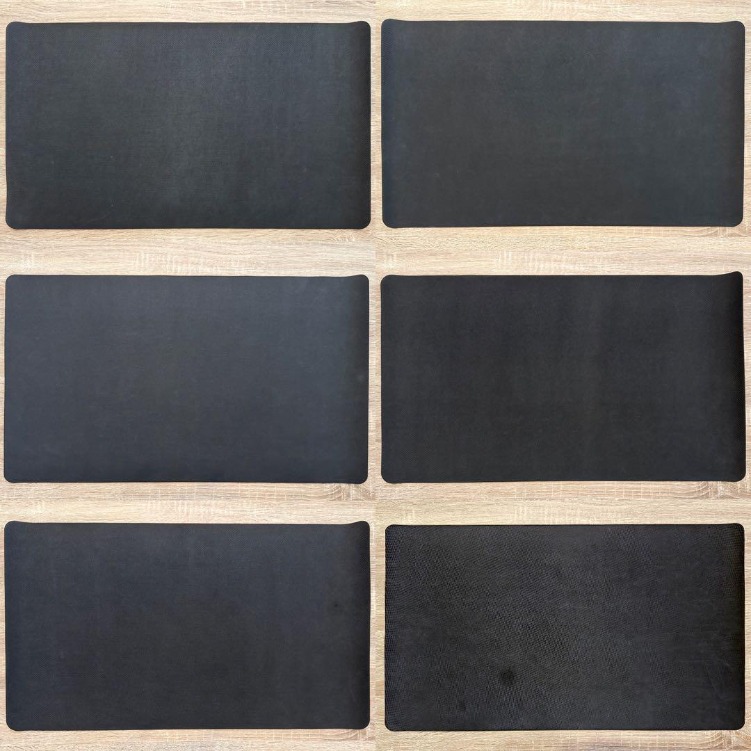 MTG GURUランドと他土地 サイン入りプレイマット6枚セット＋画家の直筆手紙