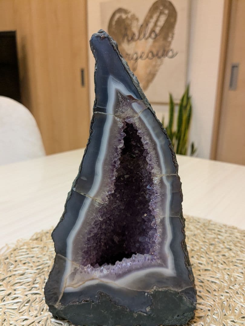 アメジストクラスター　ドーム型　 約20cm