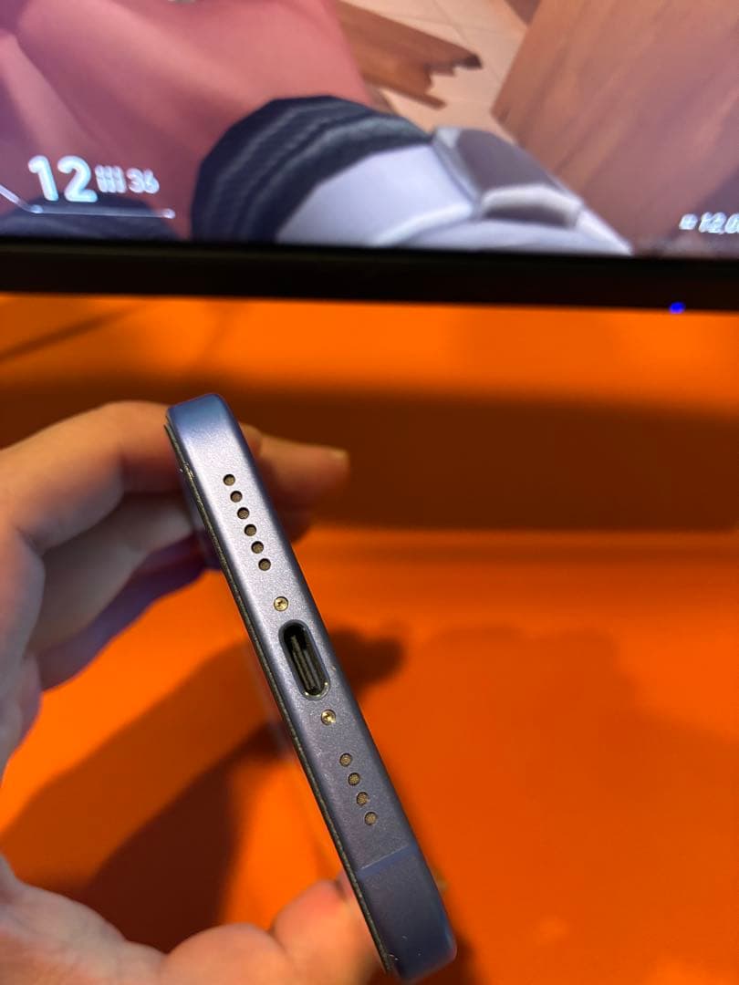 iPhone16 puls 128GB ウルトラマリン バッテリー容量94%