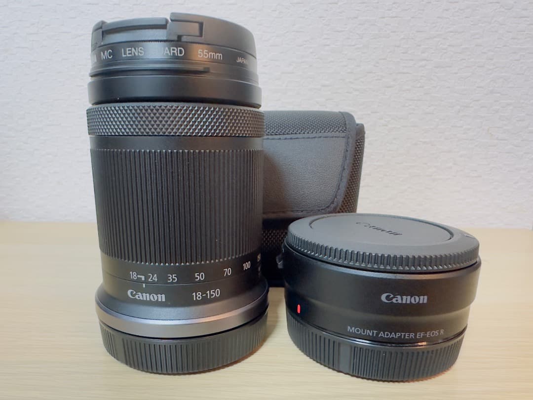 Canon マウントアダプターとRFレンズセット