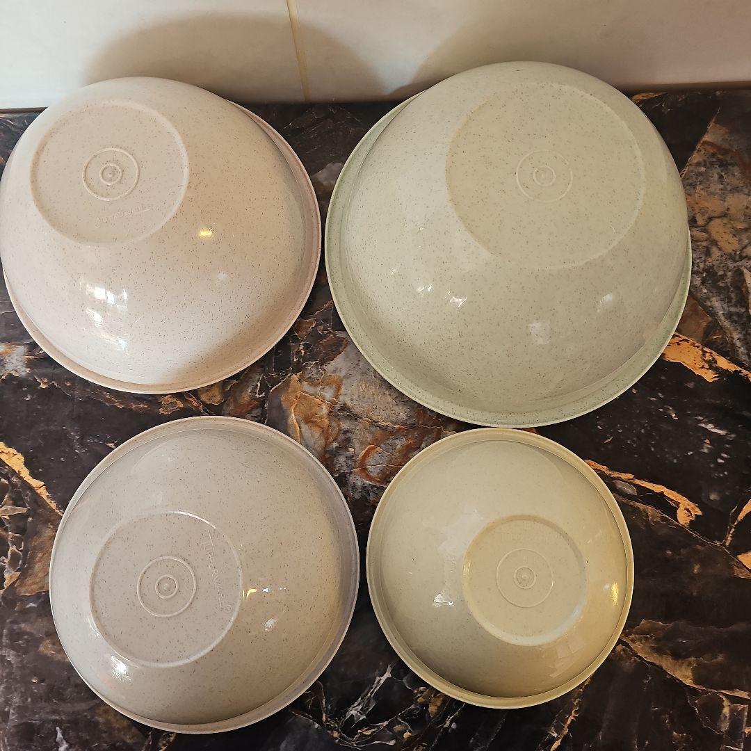 タッパーウェアボール4個組