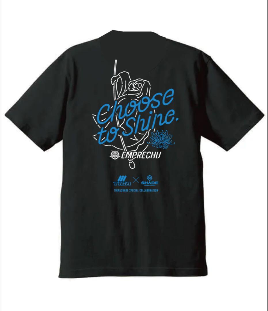 SHADE 坂口優希恵選手コラボTシャツ2023 ブラック XL