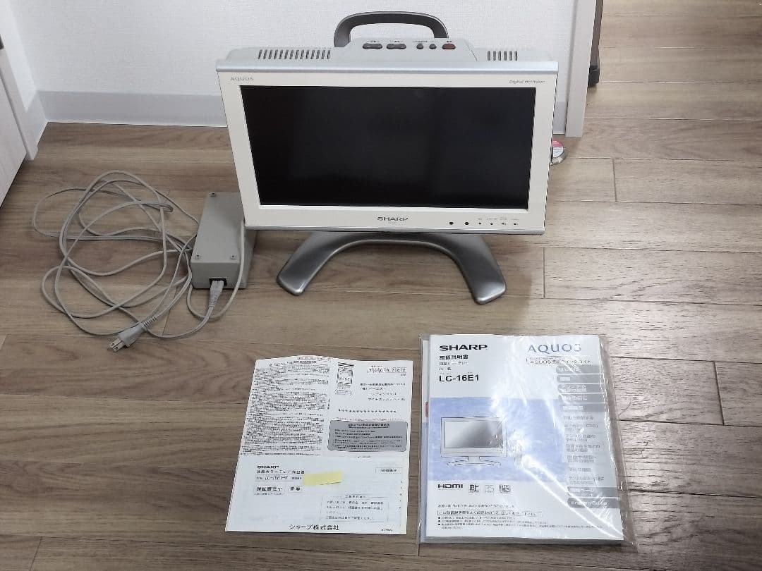レア SHARP AQUOS 液晶テレビ LC-16E1 16インチ 状態良好