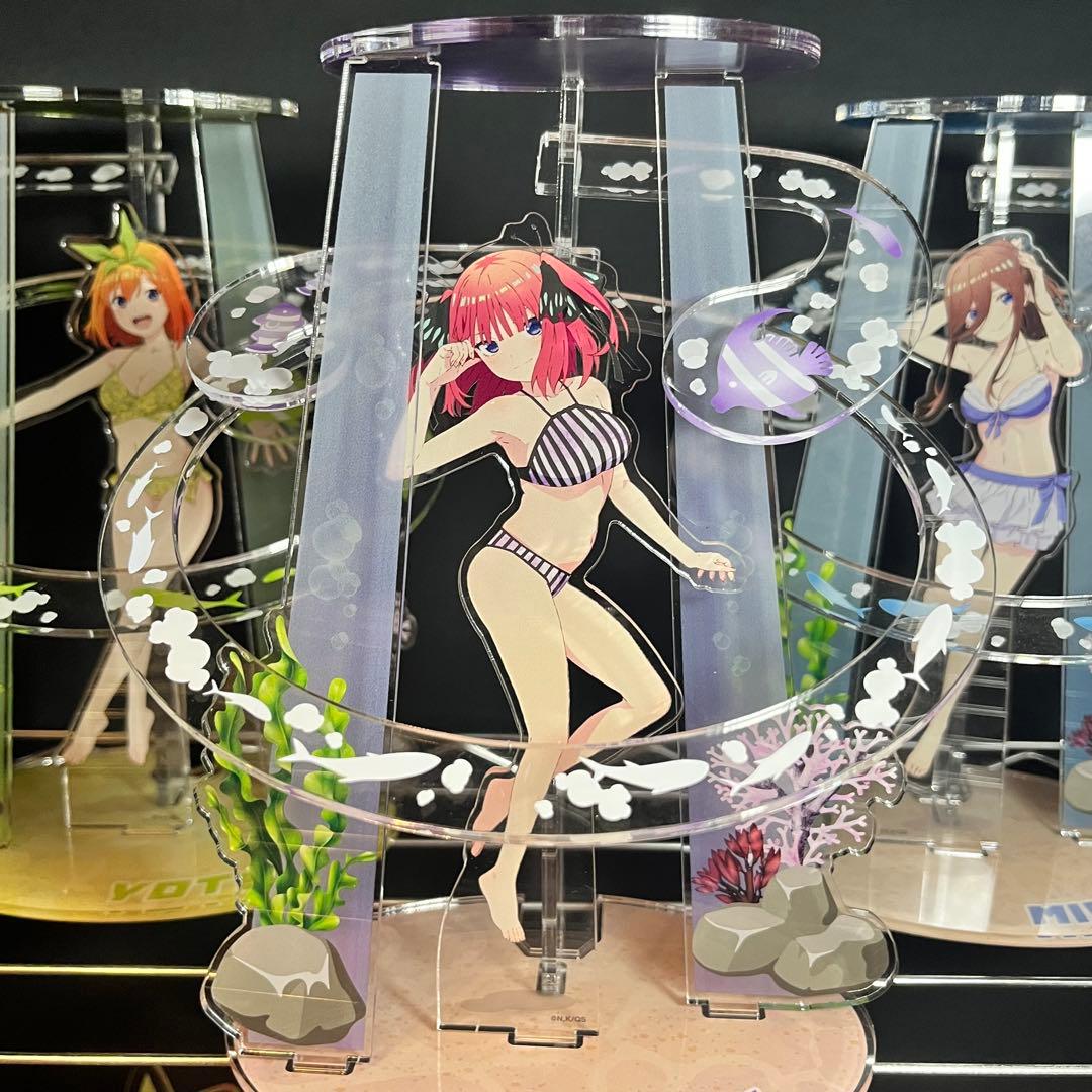 五等分の花嫁　コミケ　アクスタ　四葉　三玖　二乃　限定アクリルスタンド