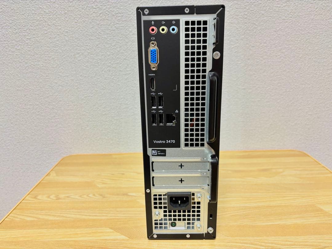 DELLデスクトップPC【初期設定済み】core i3, 8GB, HDD1TB