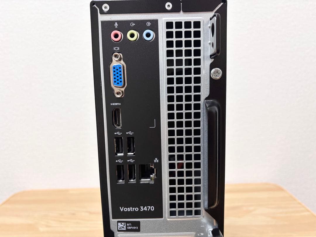 DELLデスクトップPC【初期設定済み】core i3, 8GB, HDD1TB