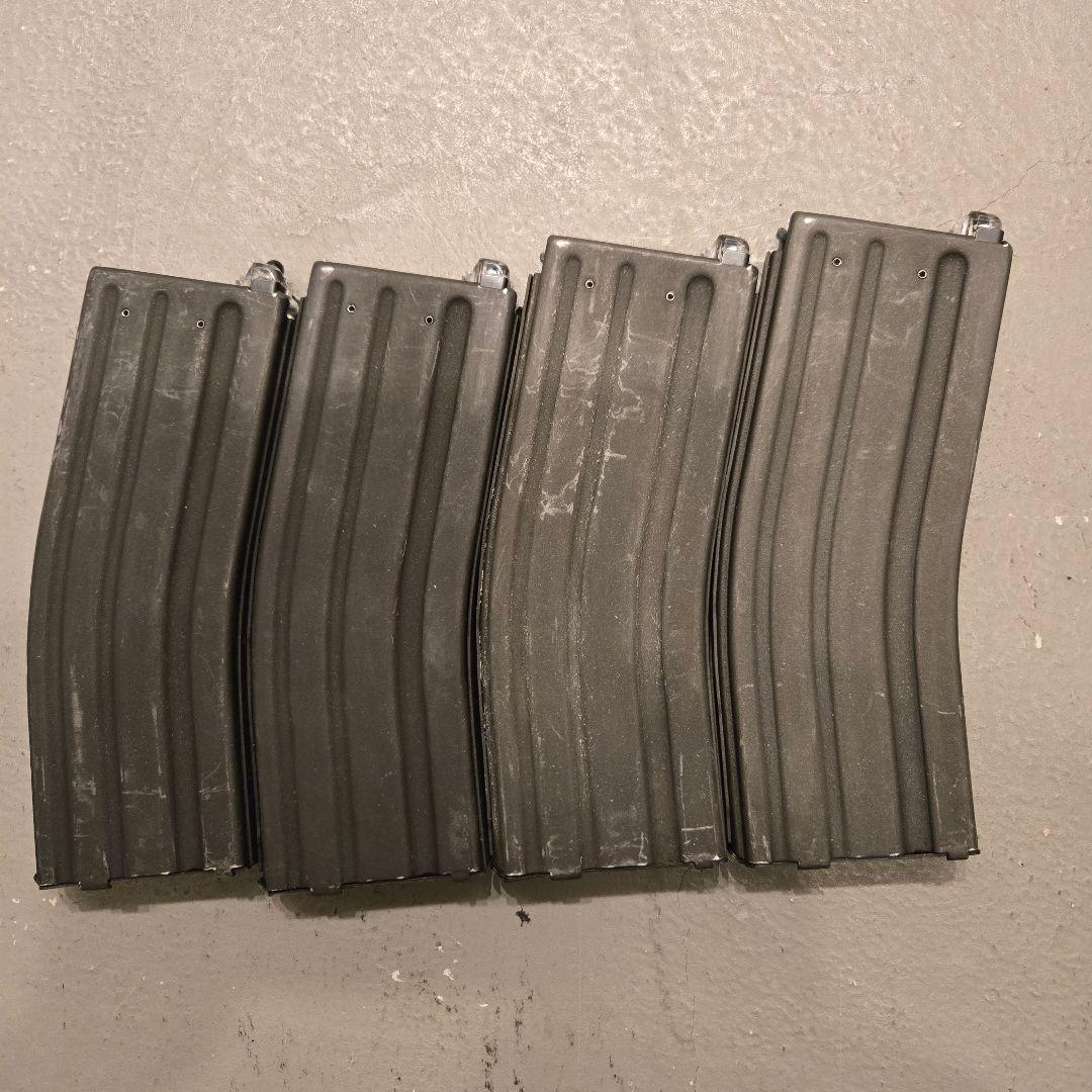 SYSTEMA純正M4/M16 120連マガジン　4個セット