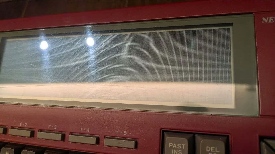 NEC PC-8201パーソナルコンピュータ 付属品あり