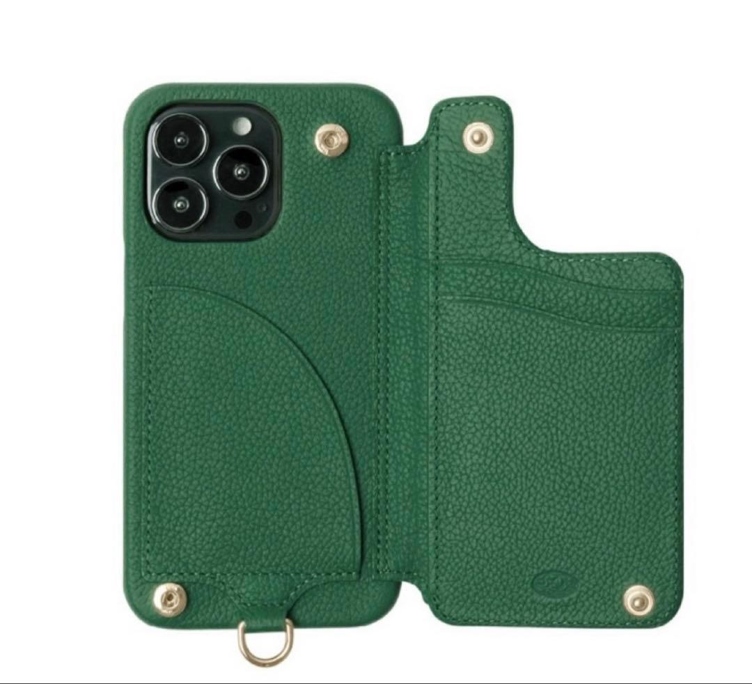DEMIU iPhone13シリーズ専用 背面収納スマホケース“BALLON”